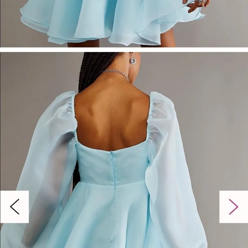 Selkie Princess Misty Blue Dress from Free People size Medium